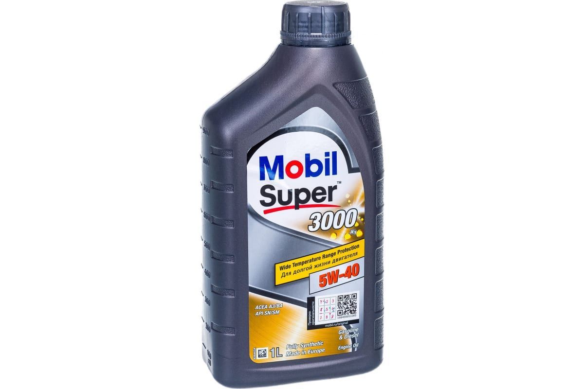 Моторное масло Mobil SUPER  3000 X1 5W-40